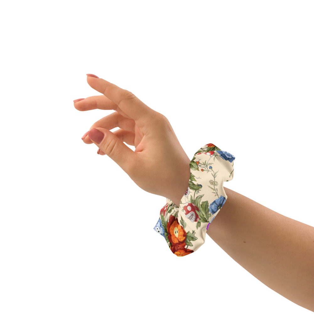 Floral Scrunchie