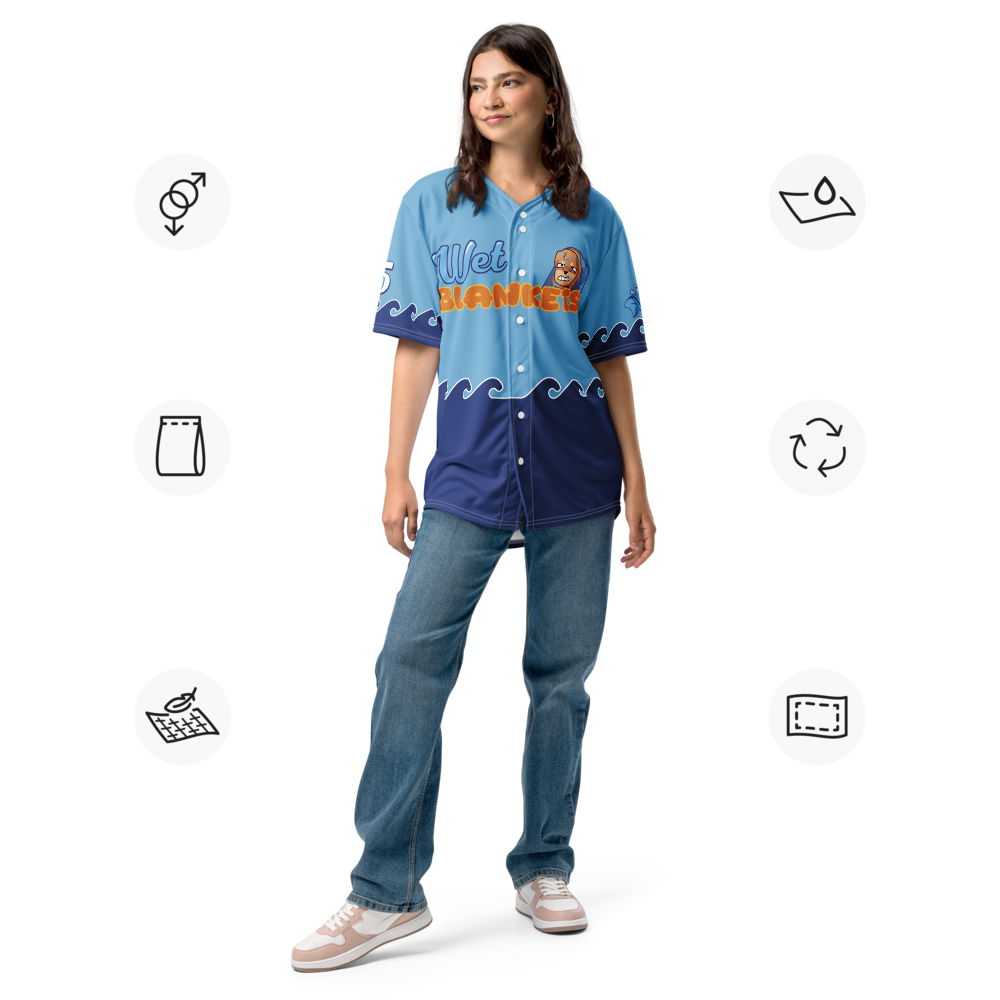 Xwater Wet Blankets Baseball Jersey