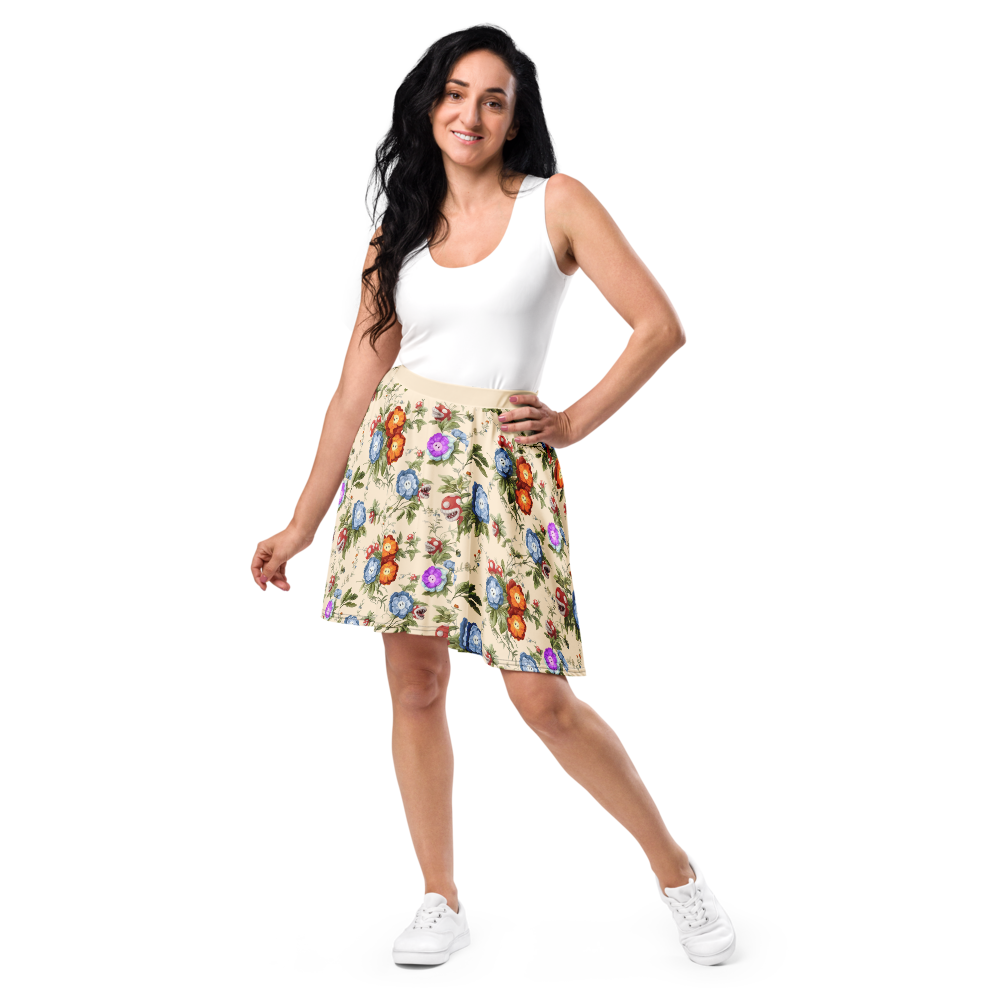 Floral Skater Skirt