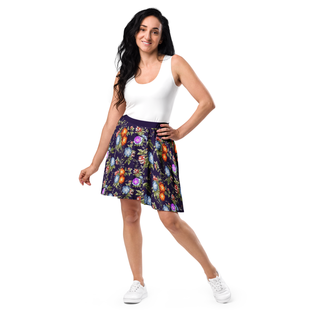 Floral Skater Skirt