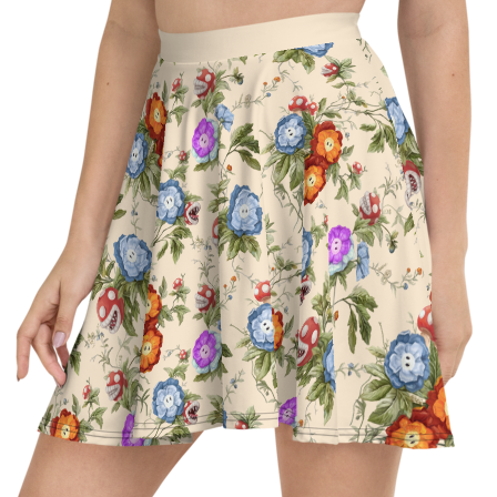 Floral Skater Skirt