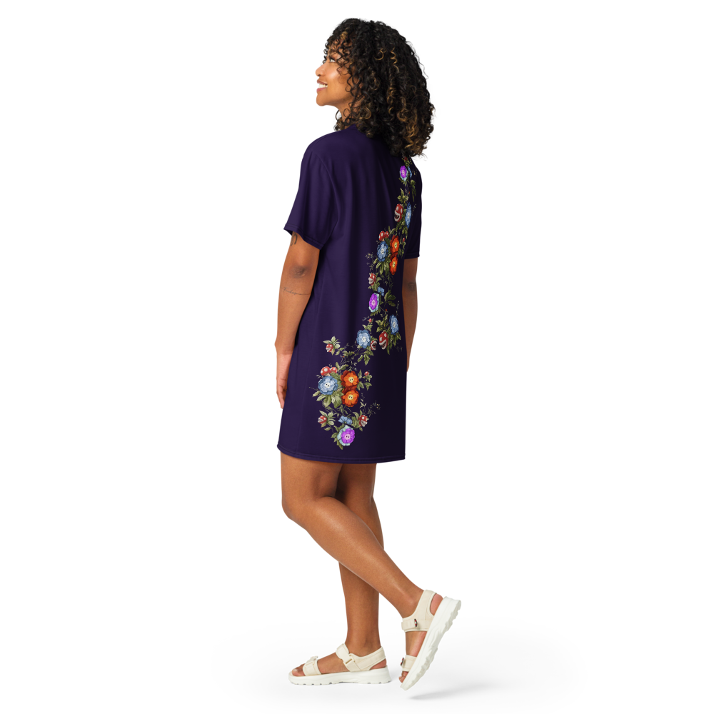 Floral T-Shirt Dress