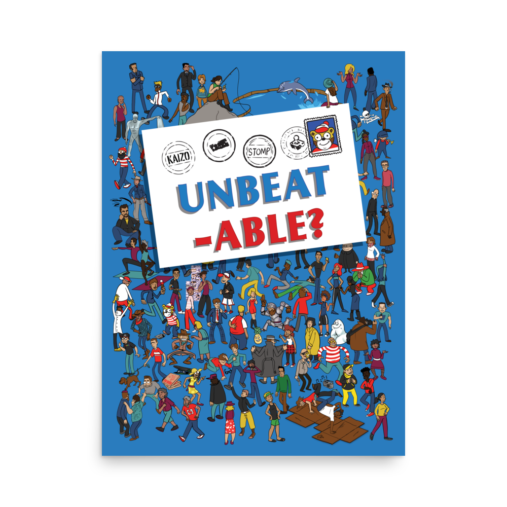 Unbeatable Waldo Poster