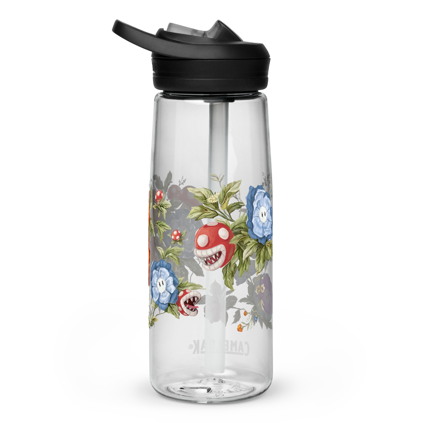 Floral Water Bottle