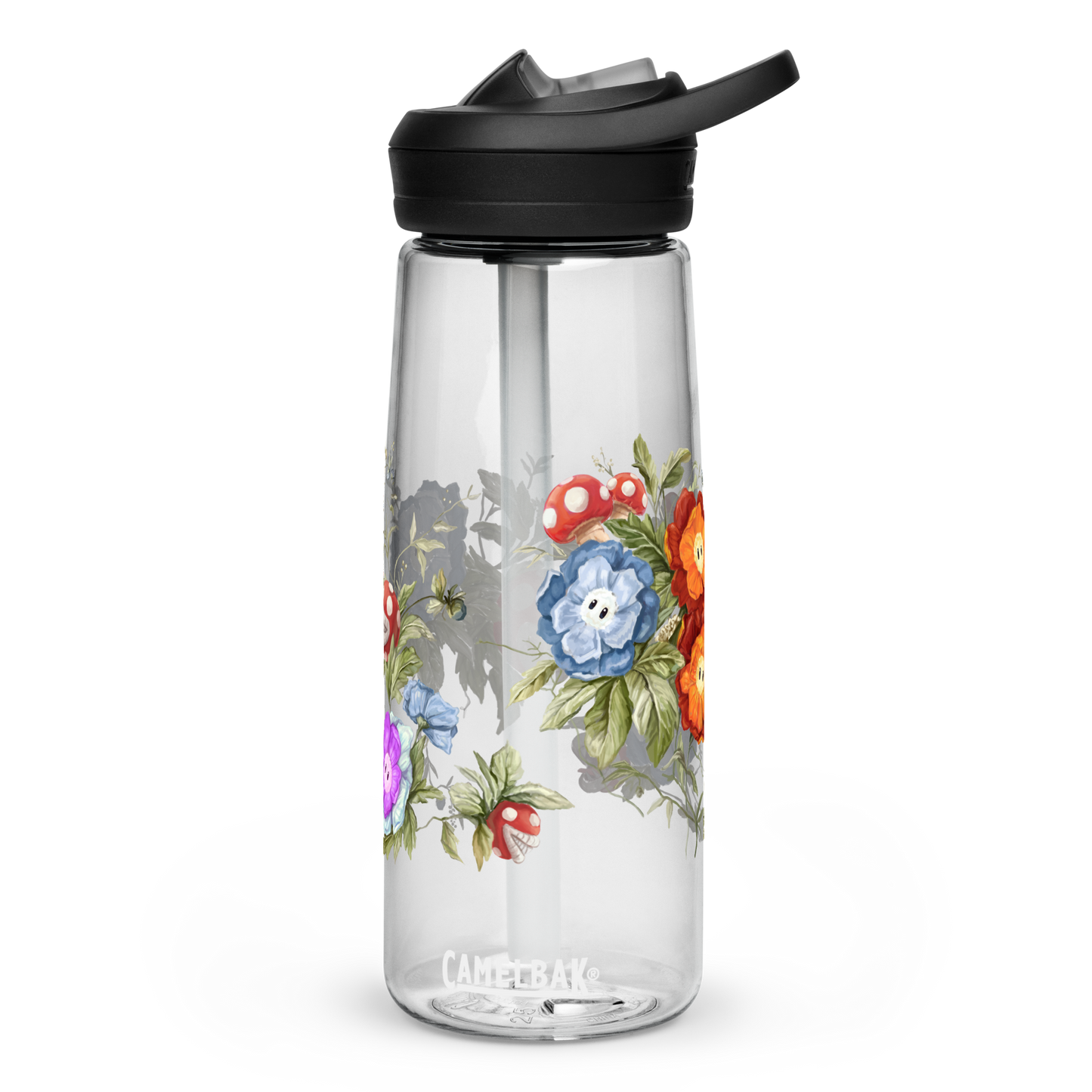 Floral Water Bottle