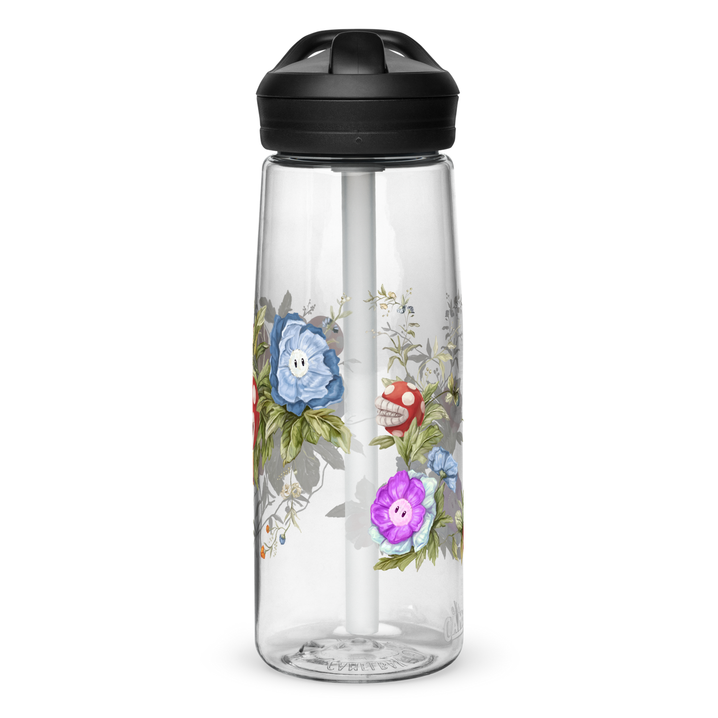 Floral Water Bottle