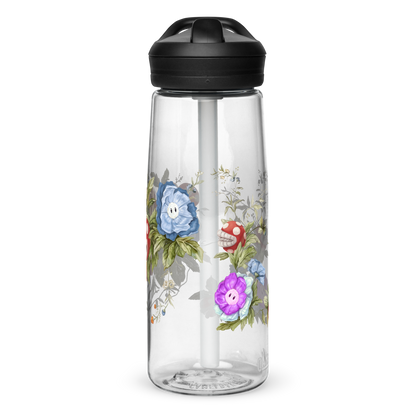 Floral Water Bottle