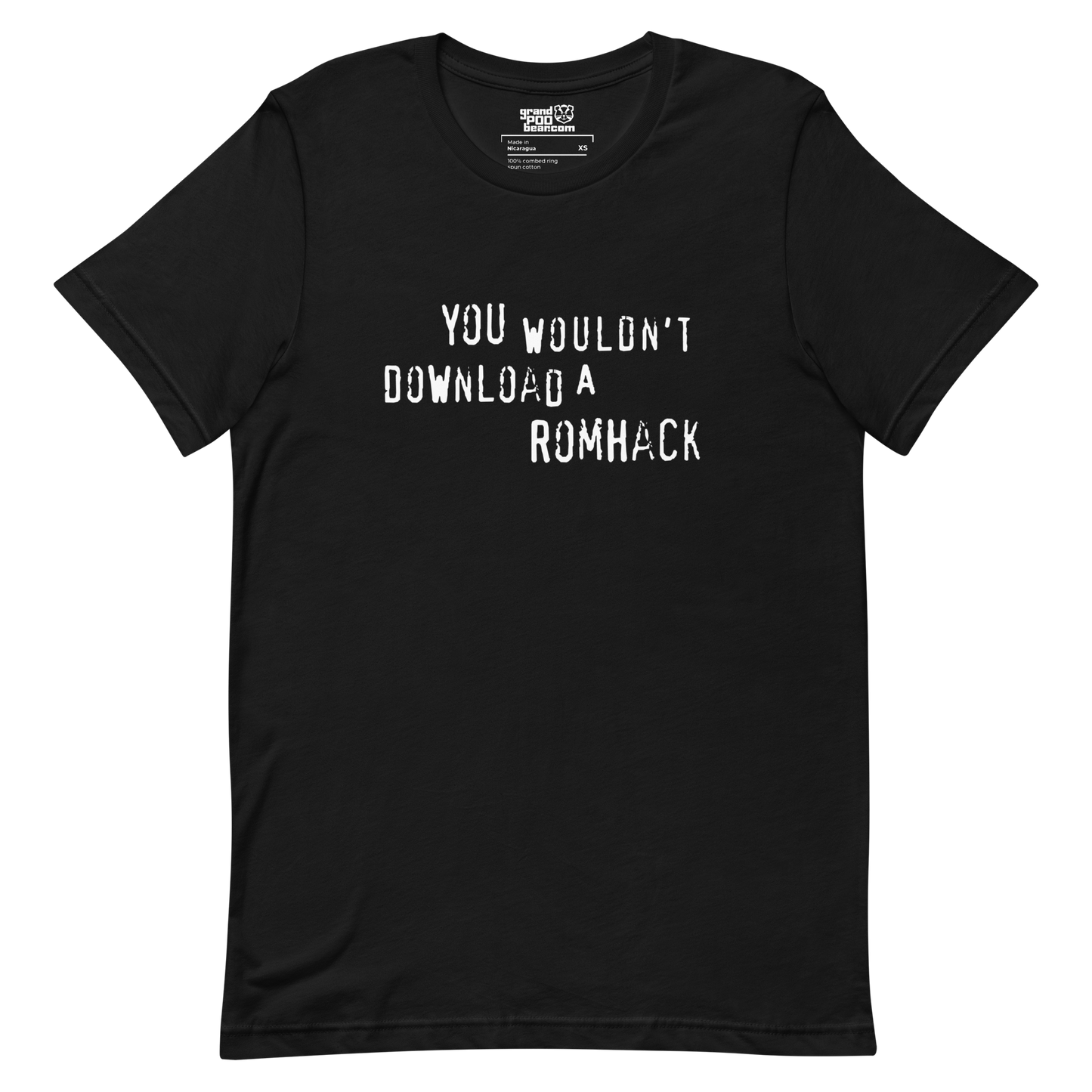 Sie würden kein Romhack-T-Shirt herunterladen
