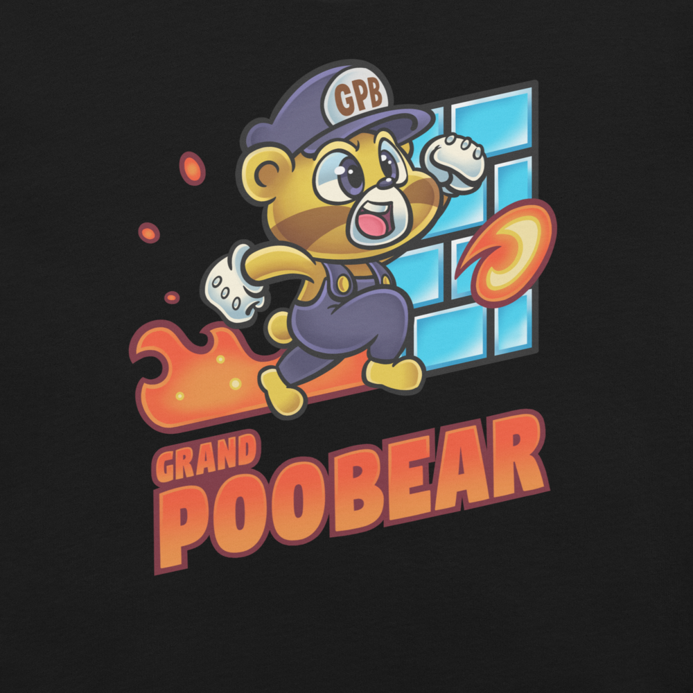 GrandPooBear 1 Game Art T-Shirt