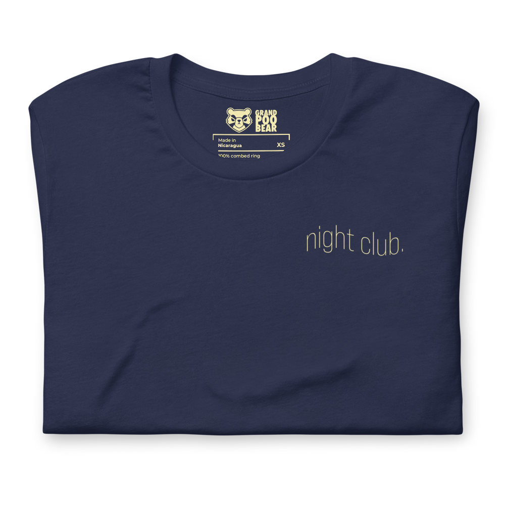 Night Club Minimalism T-Shirt
