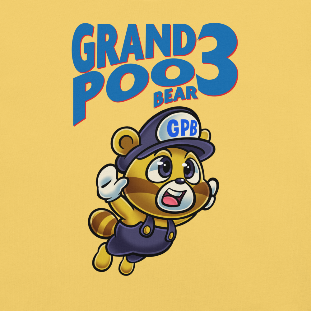 GrandPooBear 3 Game Art T-Shirt