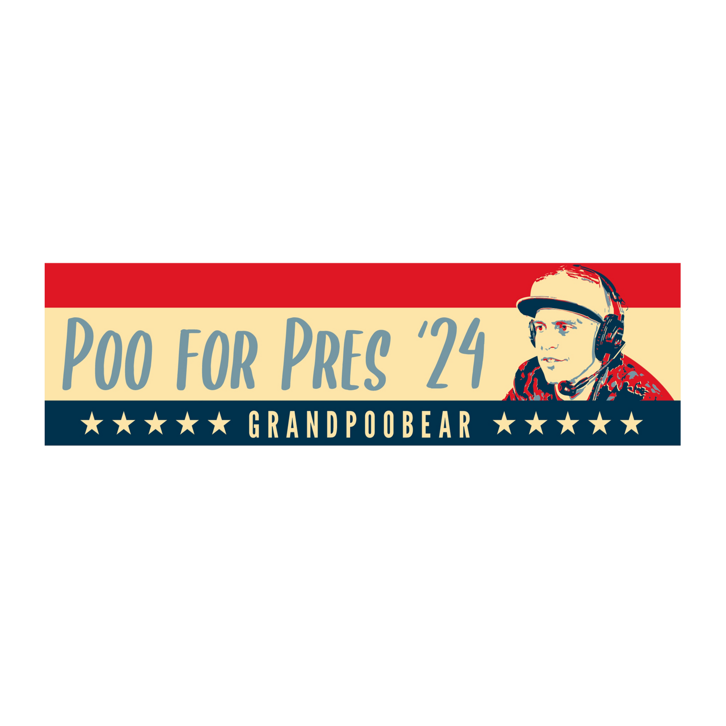 POOTUS 2024 Bumper Stickers