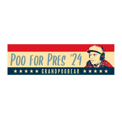 POOTUS 2024 Bumper Stickers