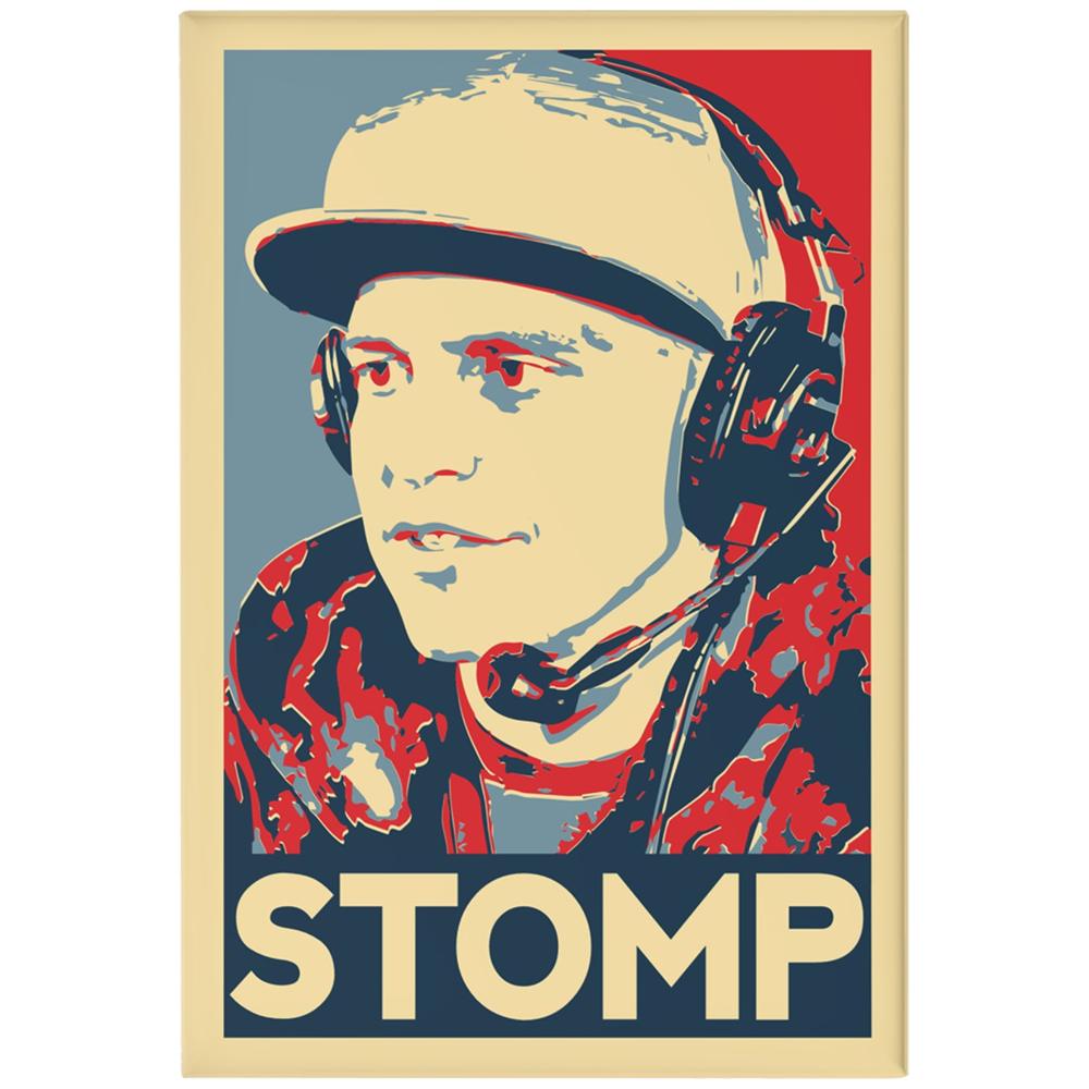 POOTUS 2024 Stomp Magnet