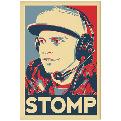 POOTUS 2024 Stomp Magnet