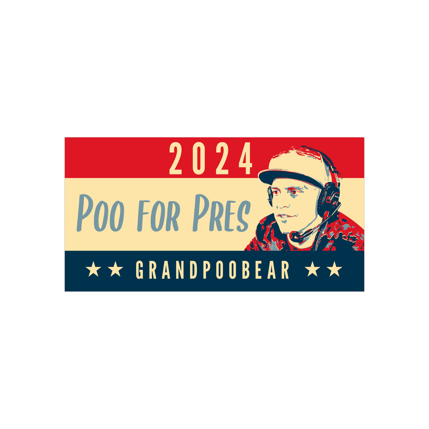 POOTUS 2024 Bumper Stickers