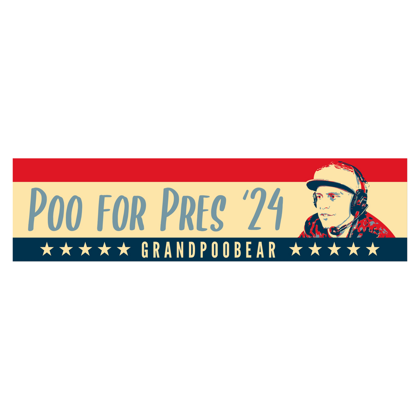 POOTUS 2024 Bumper Stickers