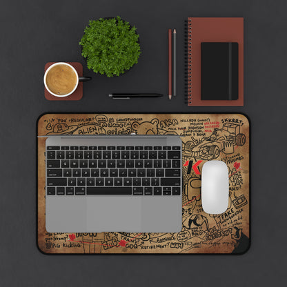 PooLuminati Desk Mat