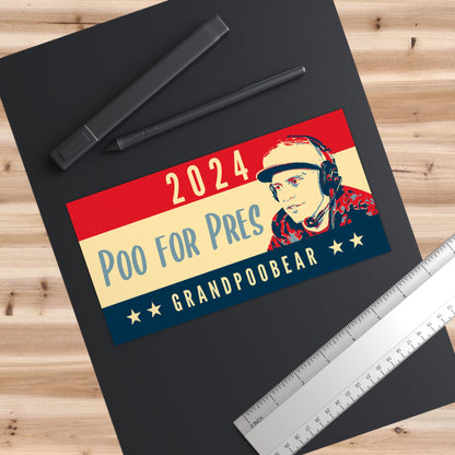 POOTUS 2024 Bumper Stickers