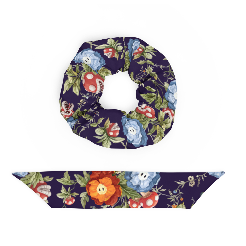 Floral Scrunchie