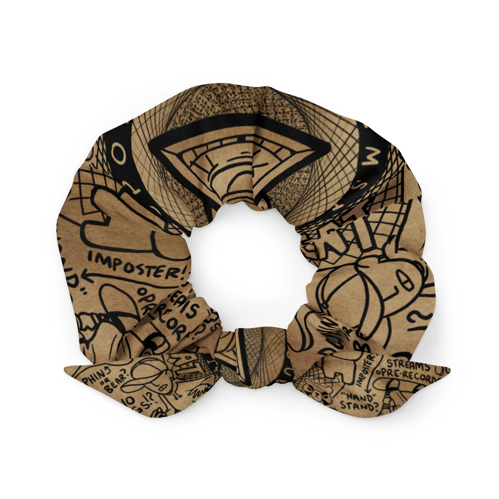 ☆GLOWNY☆ CHARM SCRUNCHIE 8 COLORS Glowny - EVERYDAY G SCRUNCHIE | HBX - Globally Curated