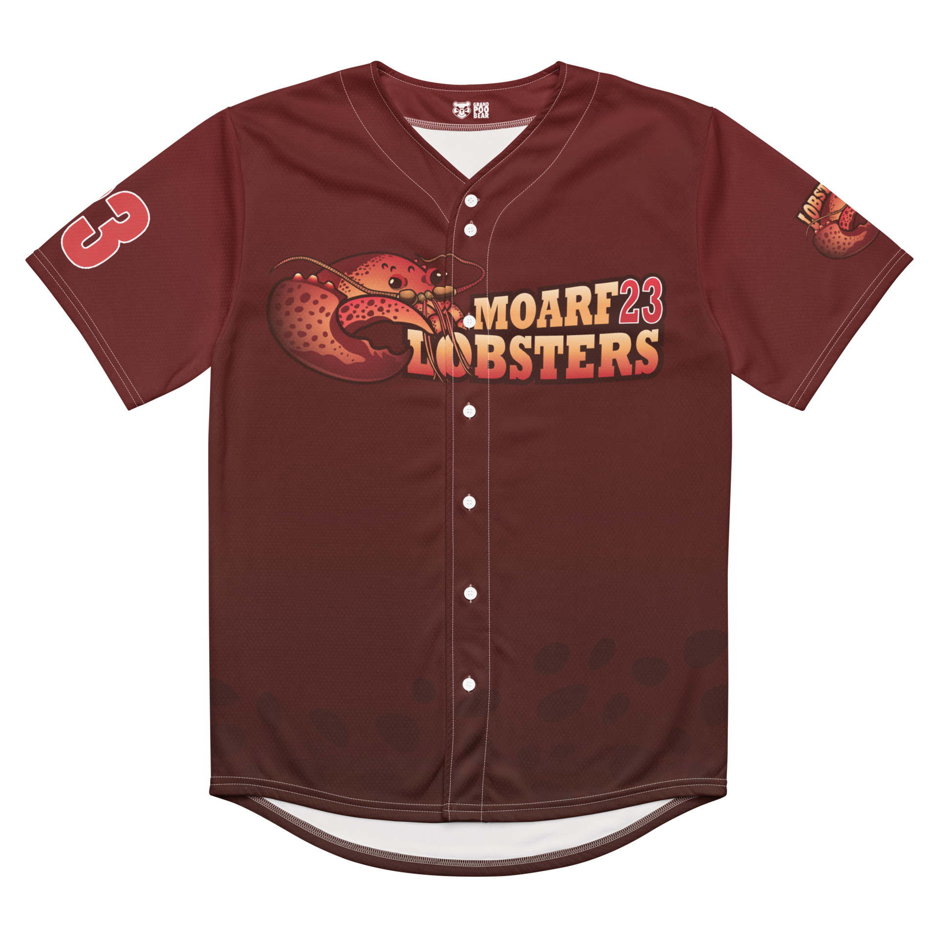 Moarf23 Lobsters Baseball Jersey – grandpoobear