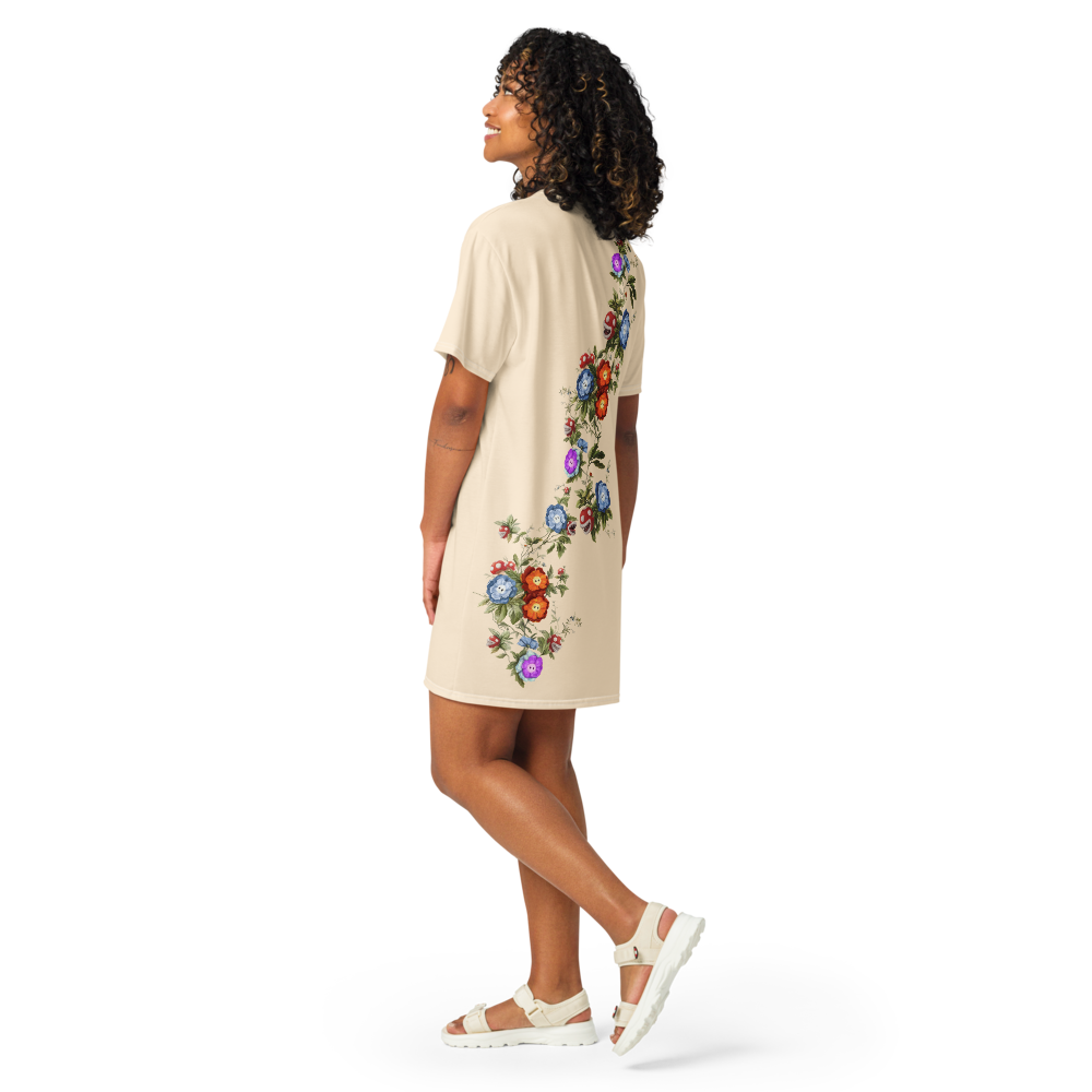 Floral T-Shirt Dress