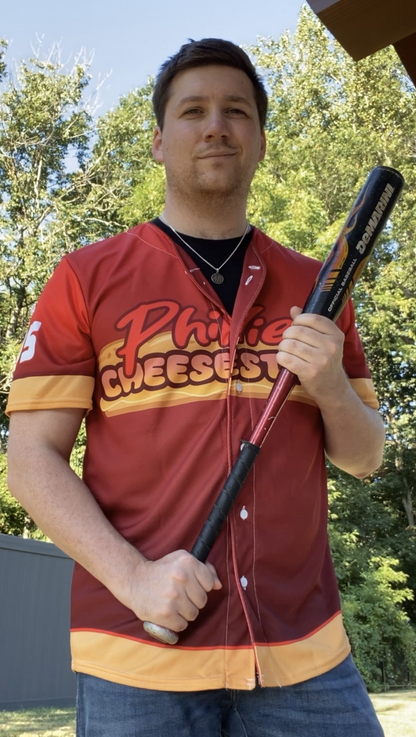 Phillie Cheesesteaks Baseball Jersey