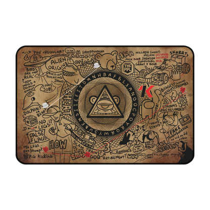 PooLuminati Desk Mat