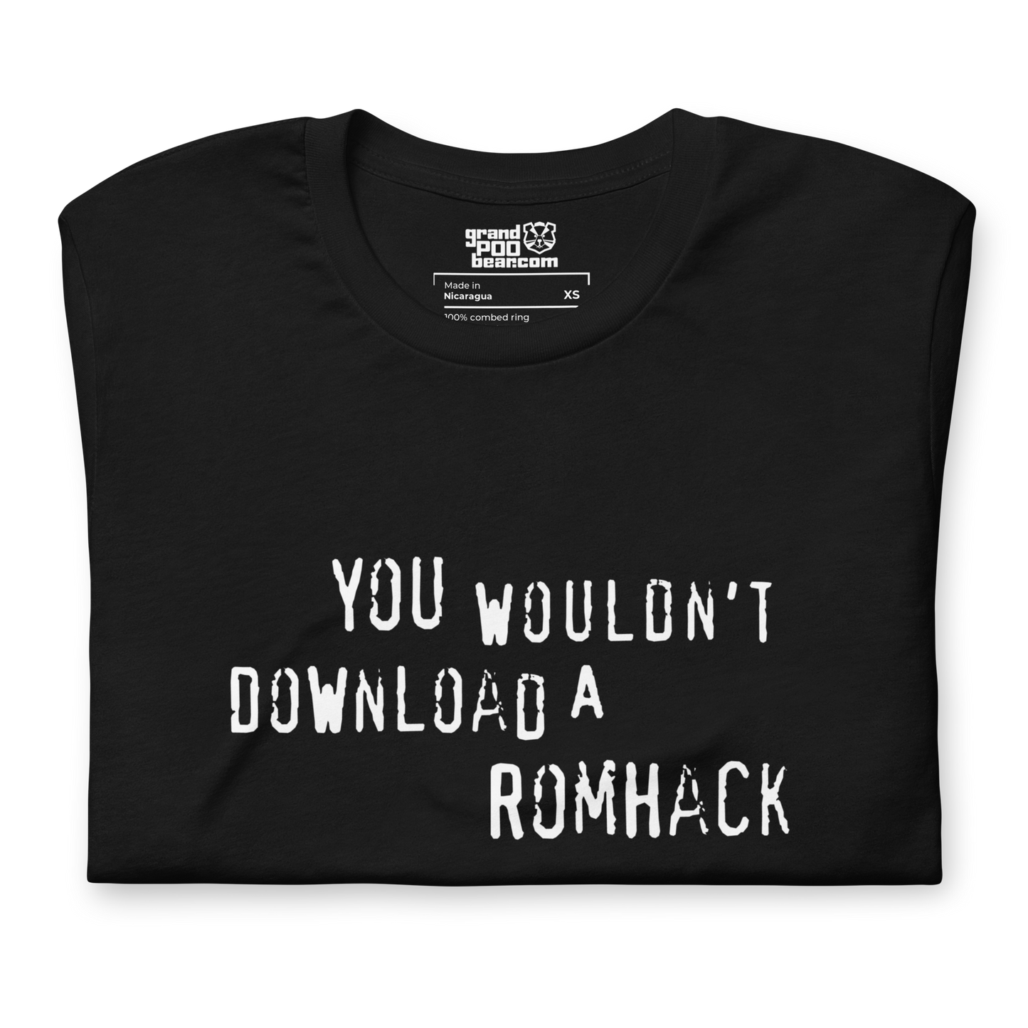 Sie würden kein Romhack-T-Shirt herunterladen