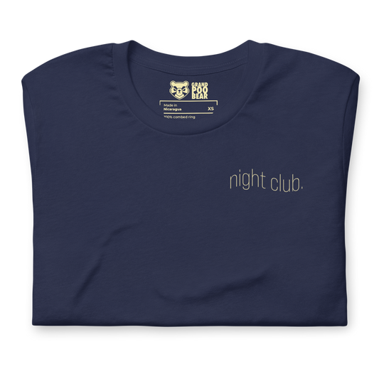 Night Club Minimalism T-Shirt